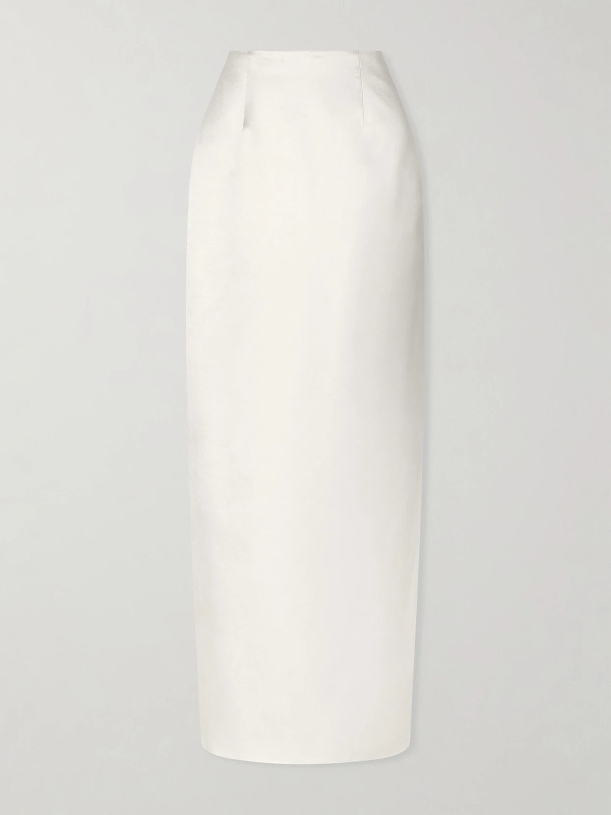 Danielle Frankel Tristan Silk And Wool-blend Satin Maxi Skirt