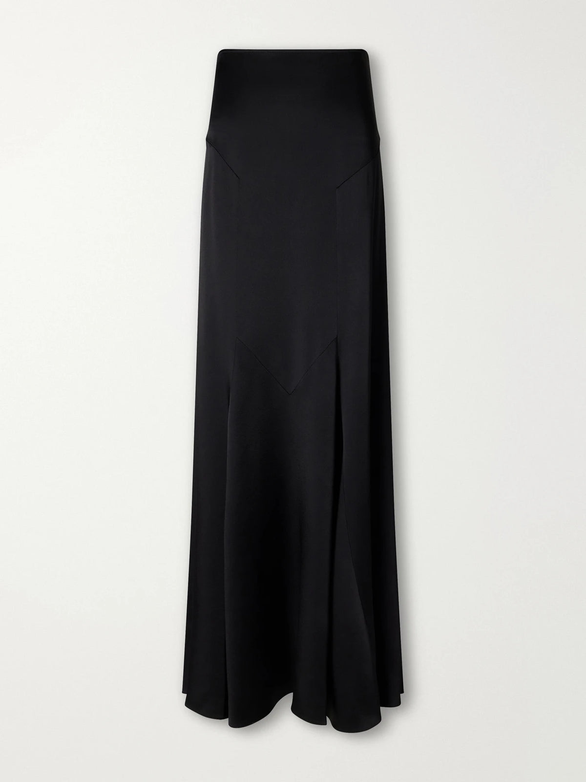 Stella McCartney Paneled Satin Maxi Skirt