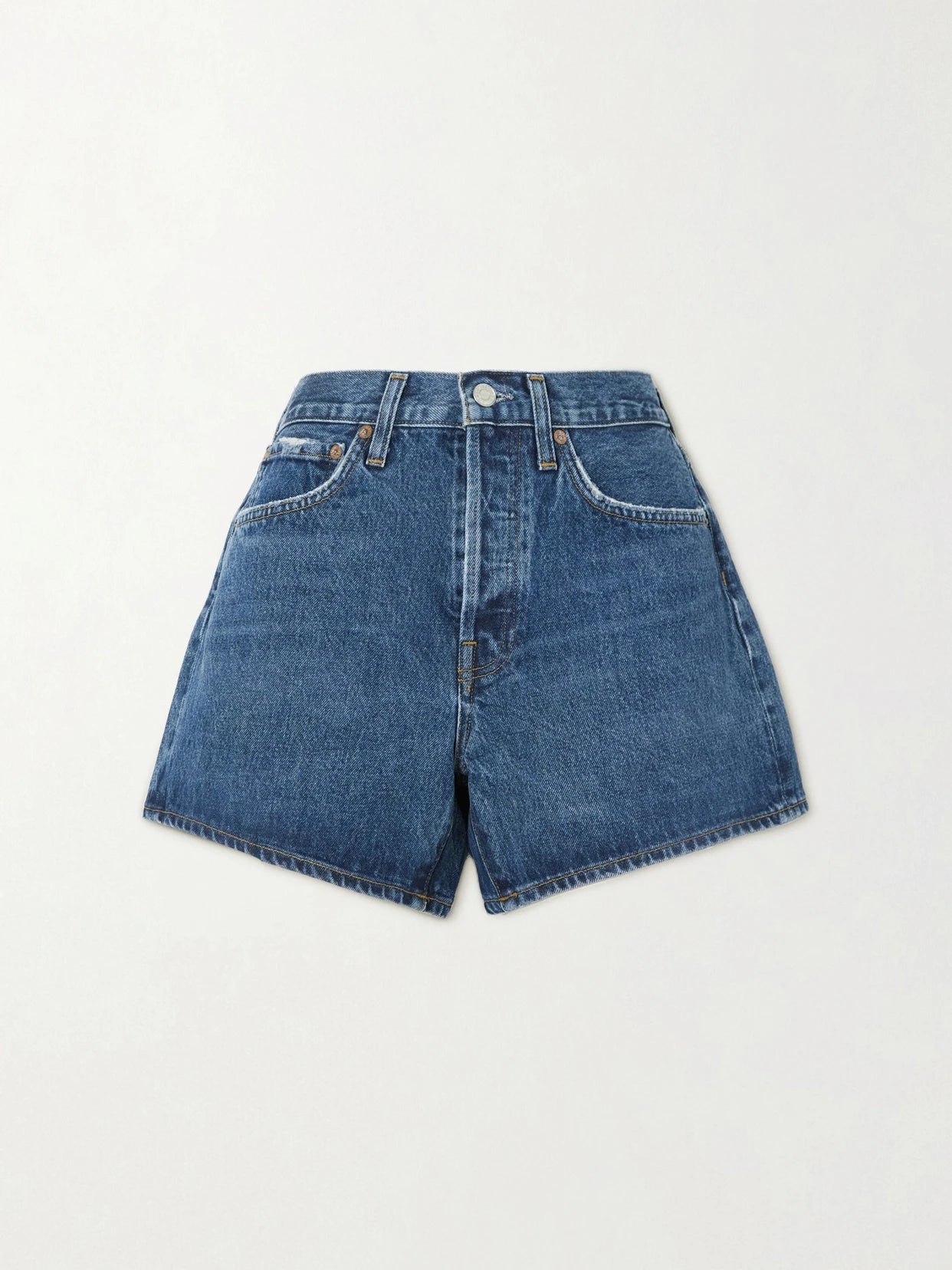 Parker Long Clean Organic Denim Shorts