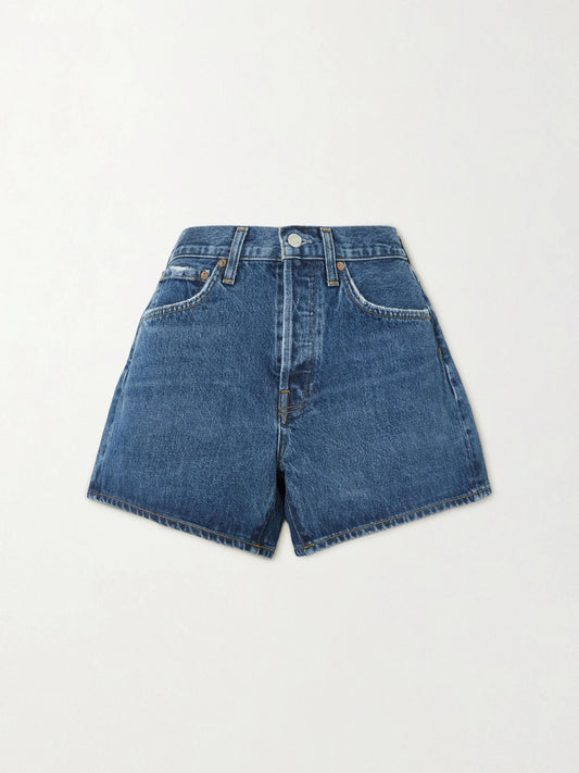 Parker Long Clean Organic Denim Shorts
