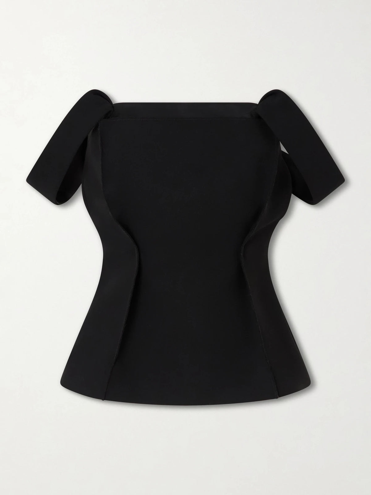 KHAITE Yasmina Crepe Blouse