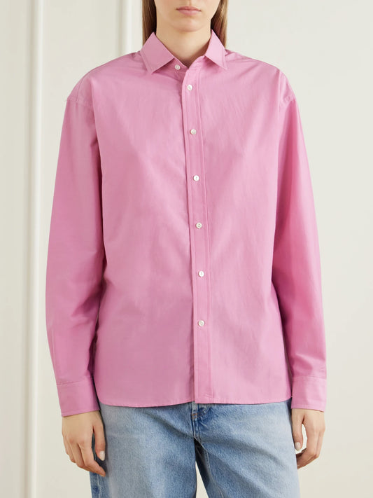 Polo Ralph Lauren Cotton And Silk-blend Shirt