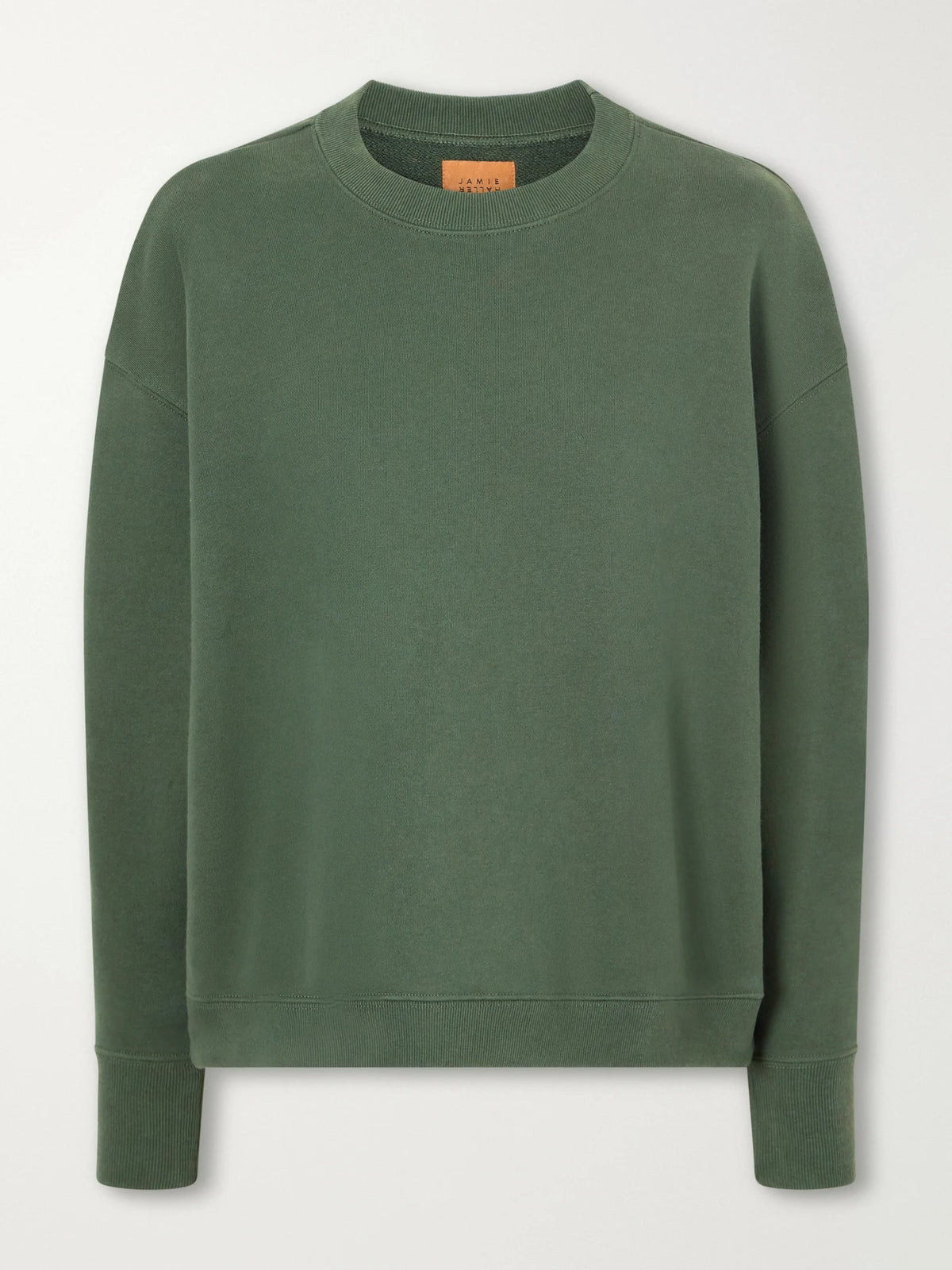 Jamie Haller The Baggy Crew French Cotton-terry Sweatshirt