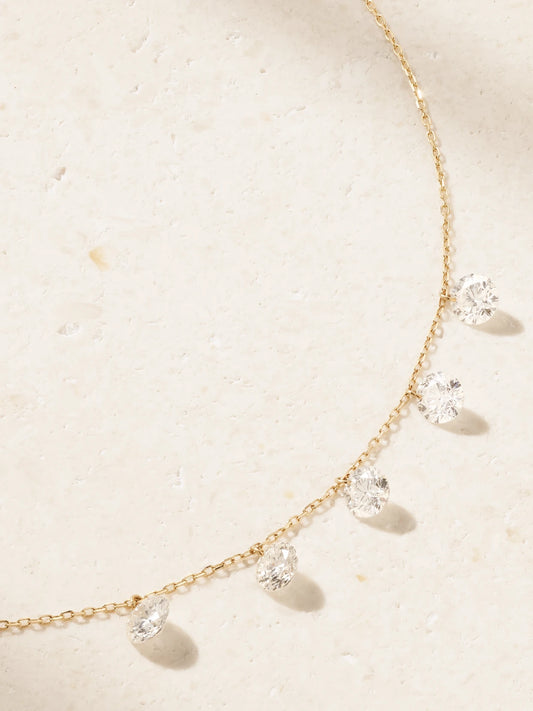 Danaé 18-karat Gold Diamond Necklace