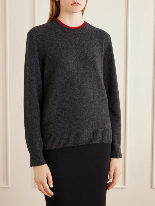 Loulou de Saison Otis Ribbed Cashmere Sweater
