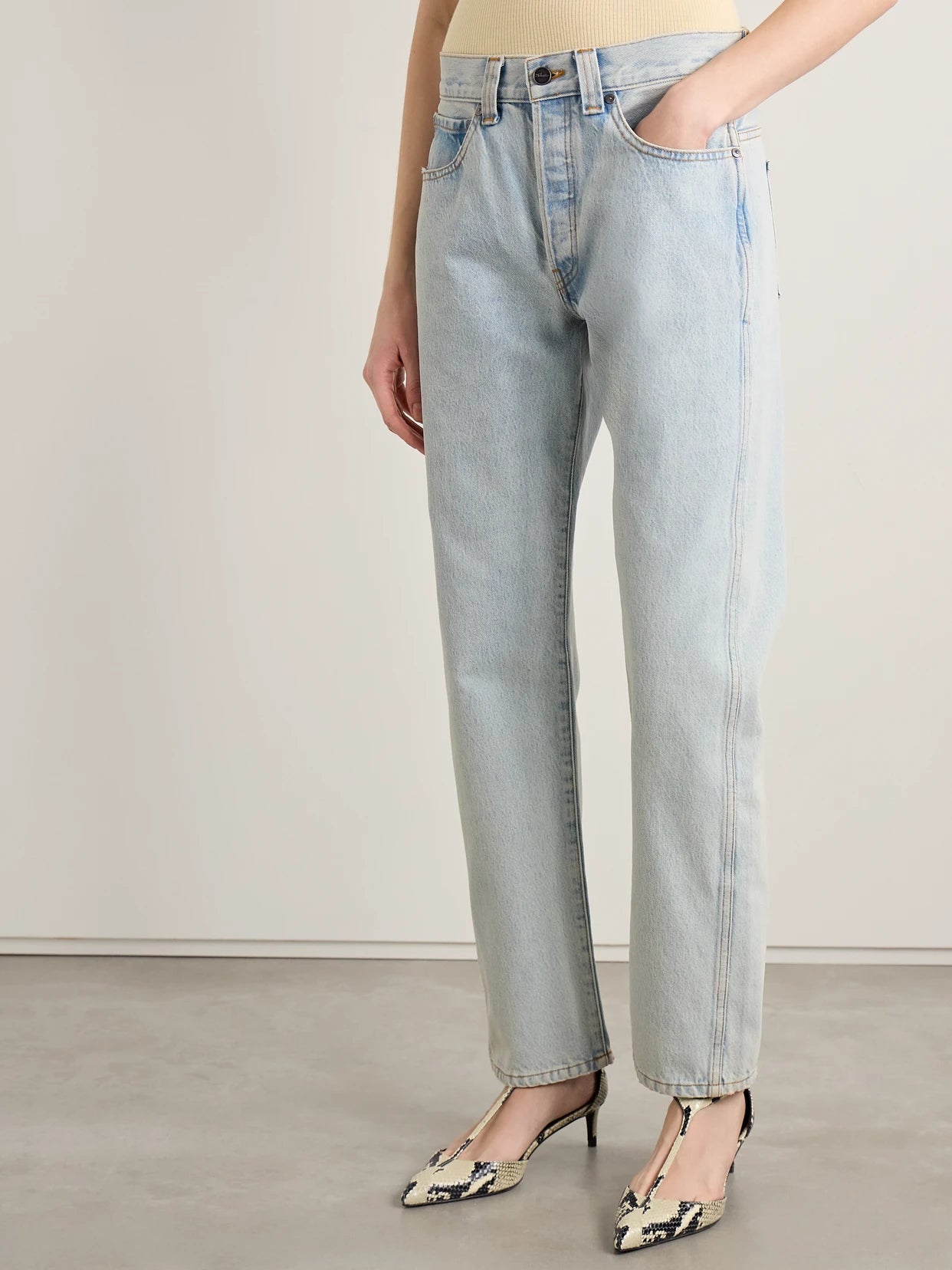 Callum Mid-rise Straight-leg Jeans