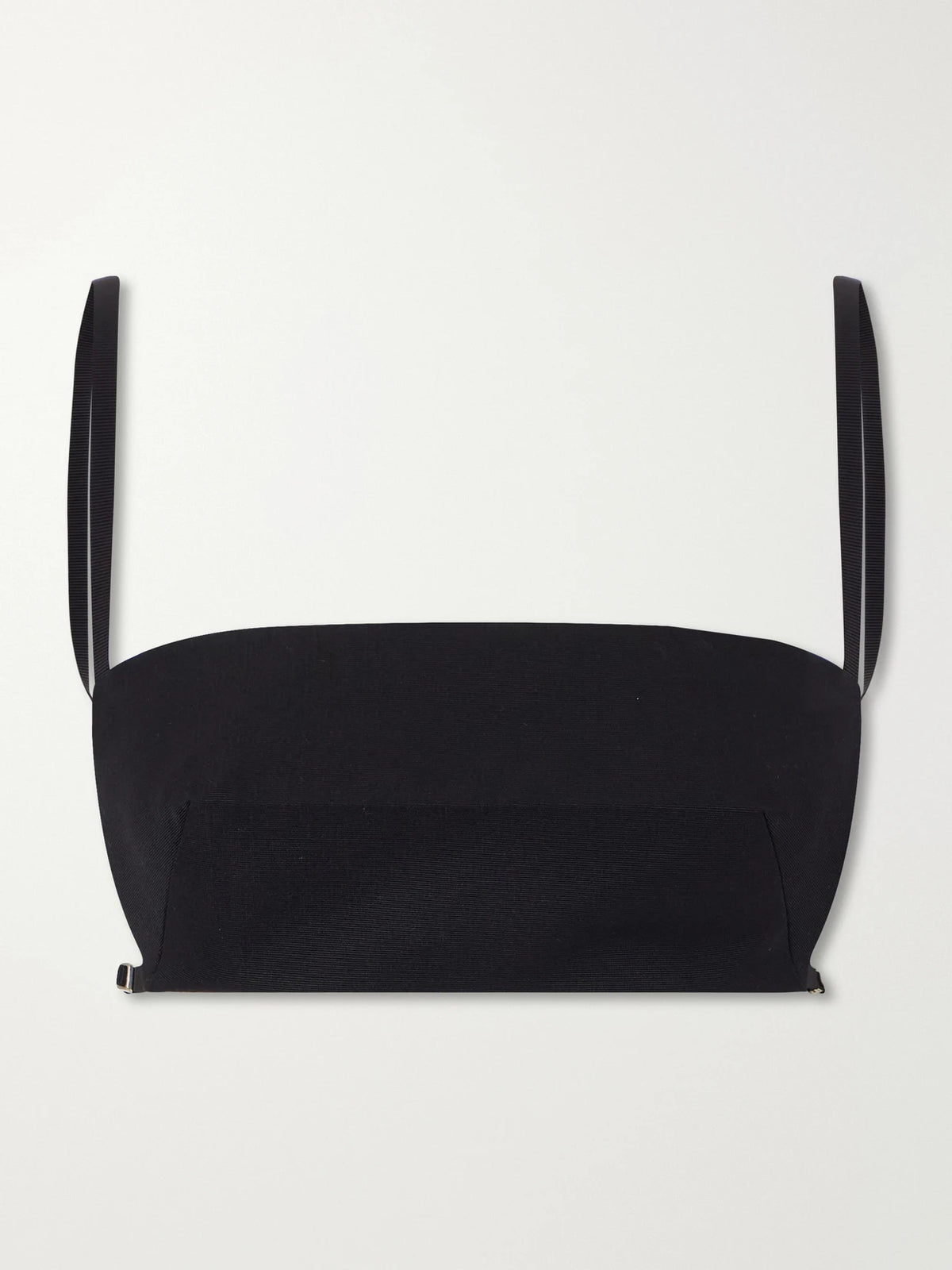 Jil Sander Cropped Wool And Silk-blend Top