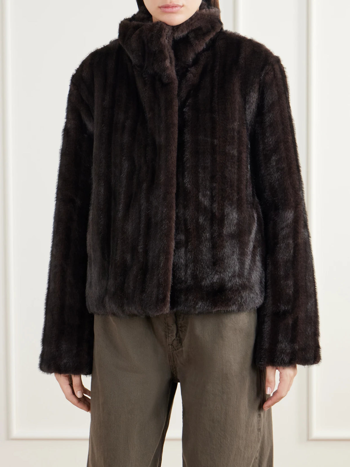 SIMKHAI Sudie Plush Jacket