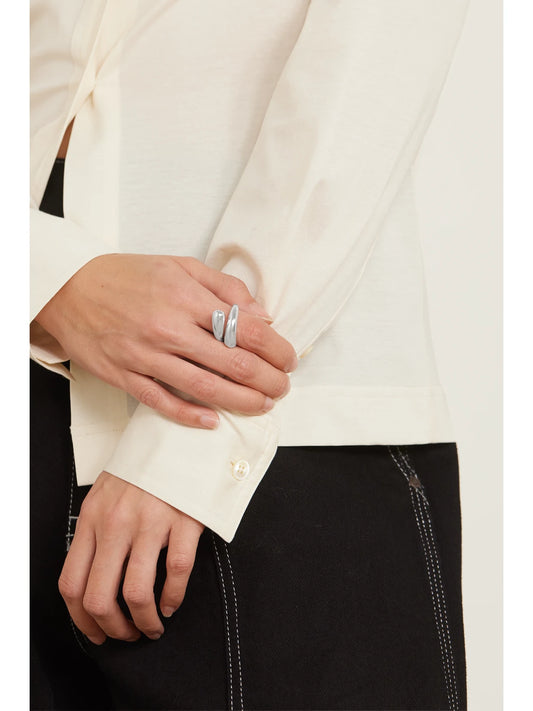 Image of Rings. Product name - The Victoria Silver Ring in Multi colour by brand - LIÉ STUDIO