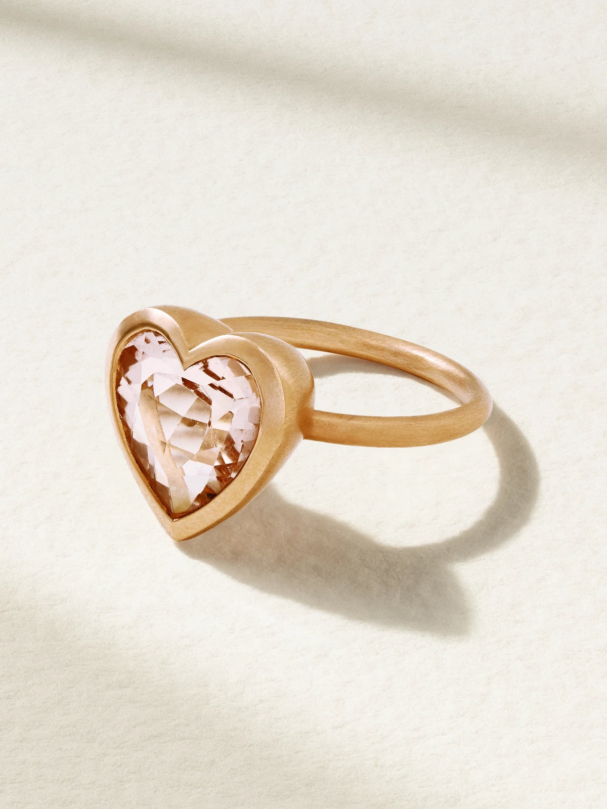 Love 18-karat Rose Gold Morganite Ring