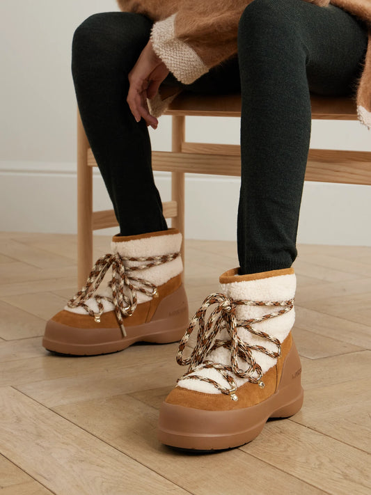 Moon Boot Luna Shearling Snow Boots