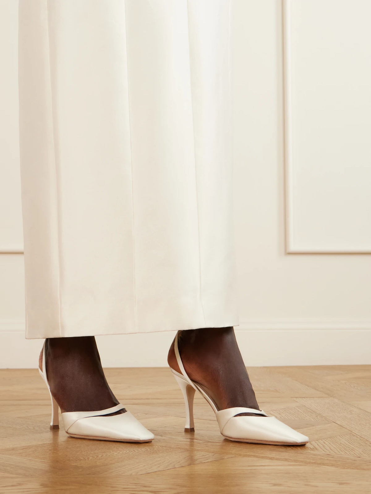 Josie Satin Pumps