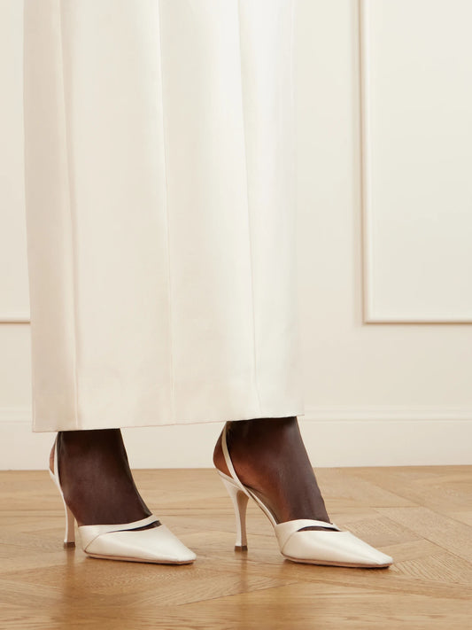 Josie Satin Pumps