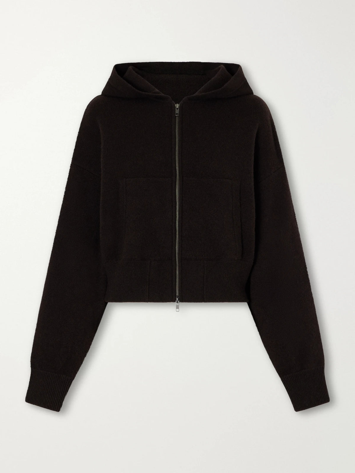 LISA YANG Lilia Cropped Cashmere Hoodie