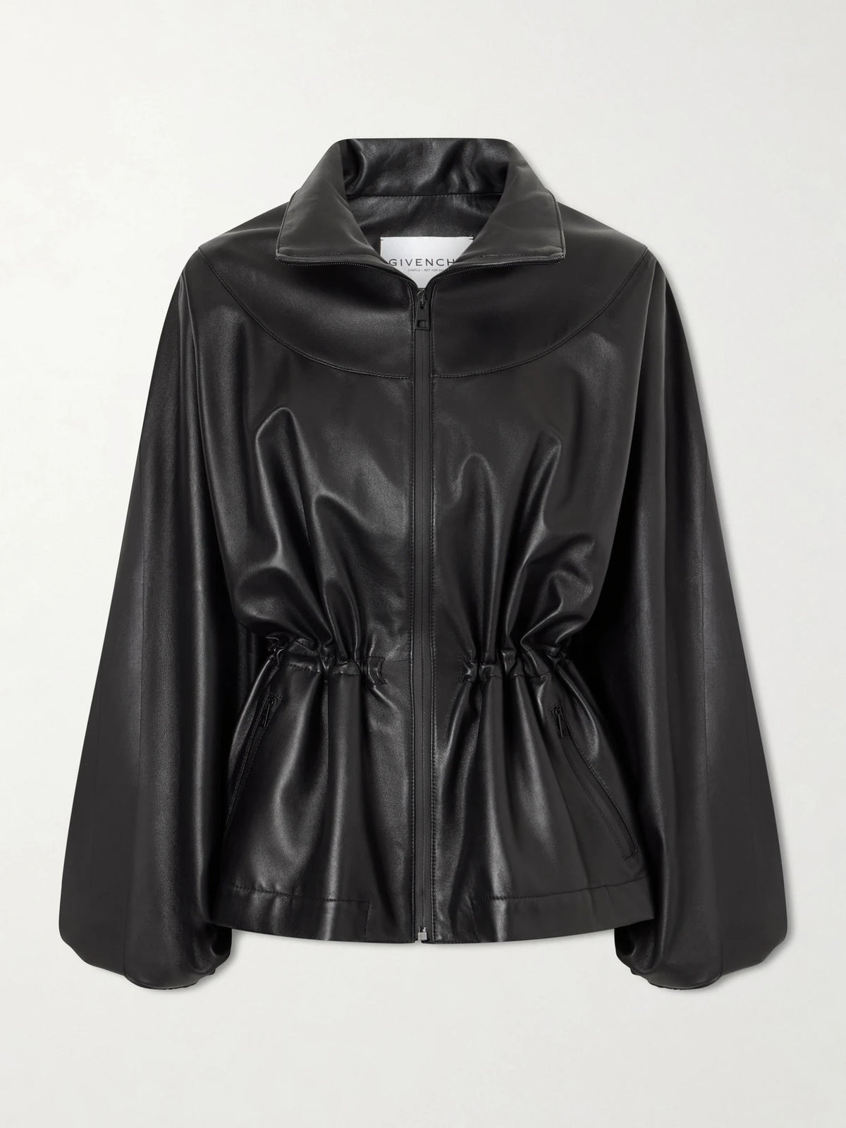 Givenchy Gathered Leather Jacket