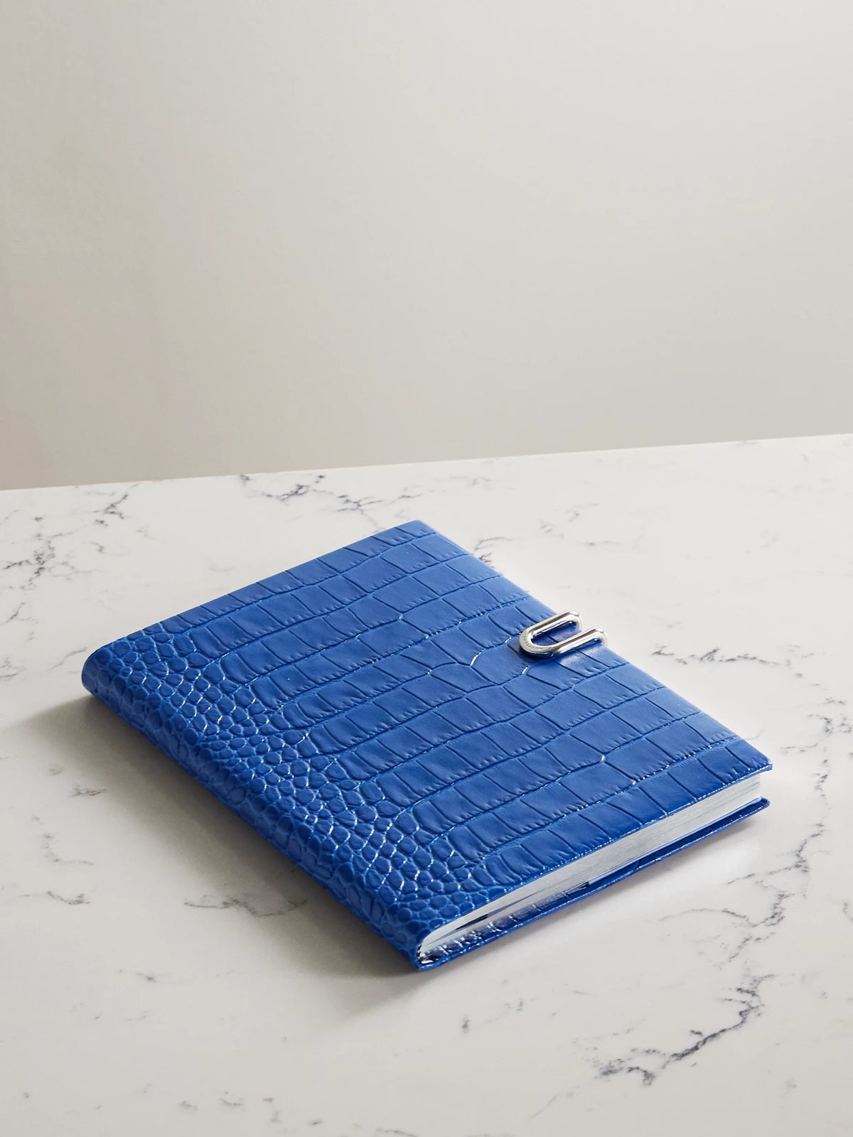 Mara Panama Croc-effect Leather Diary