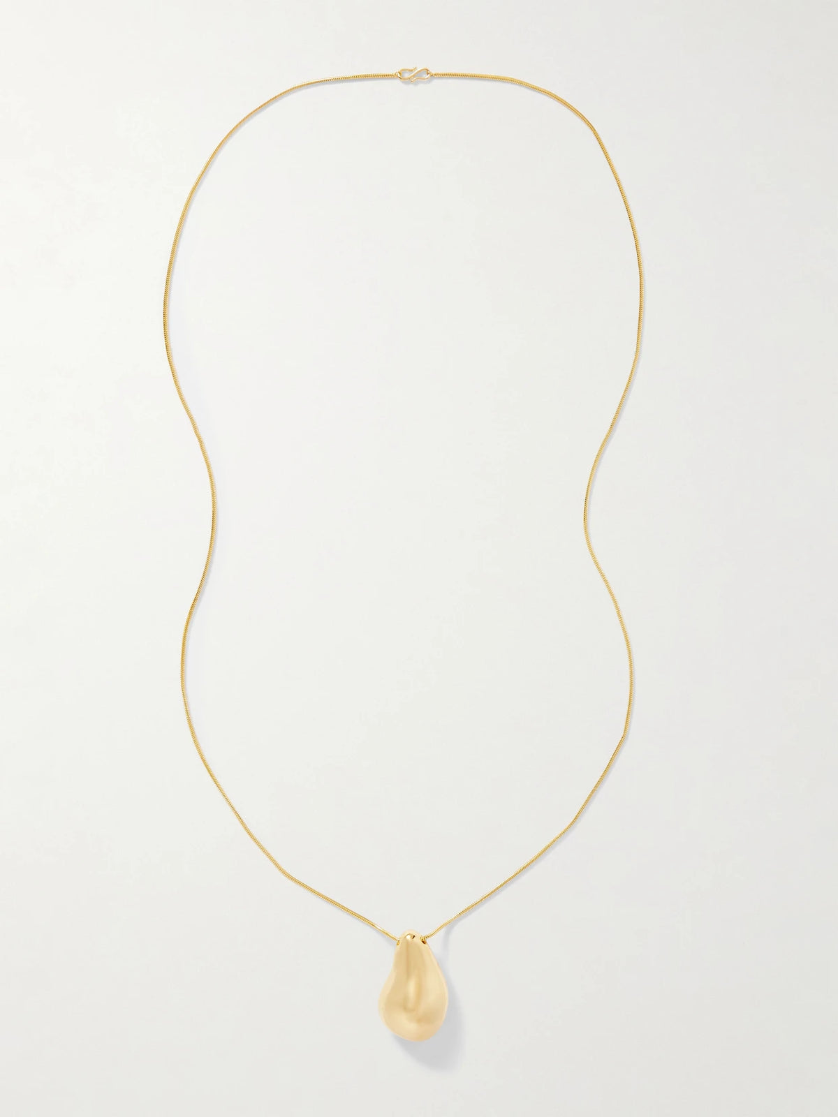 The Betty Convertible Gold-plated And Leather Necklace
