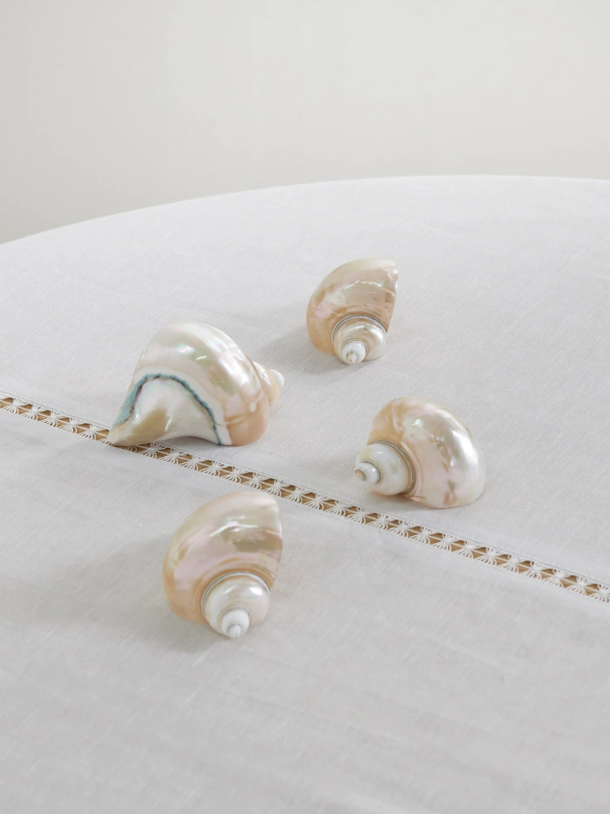 Set Of Four Mother-of-pearl Napkin Rings