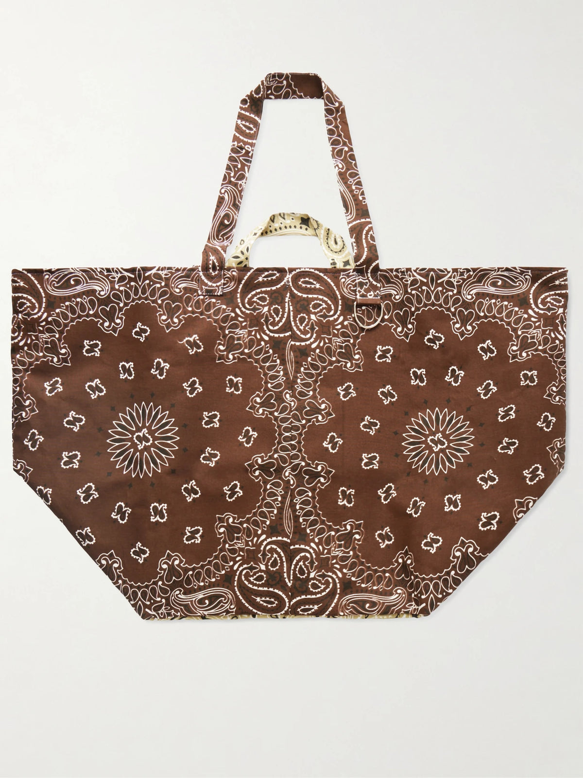 Maxi Basket Printed Cotton Tote