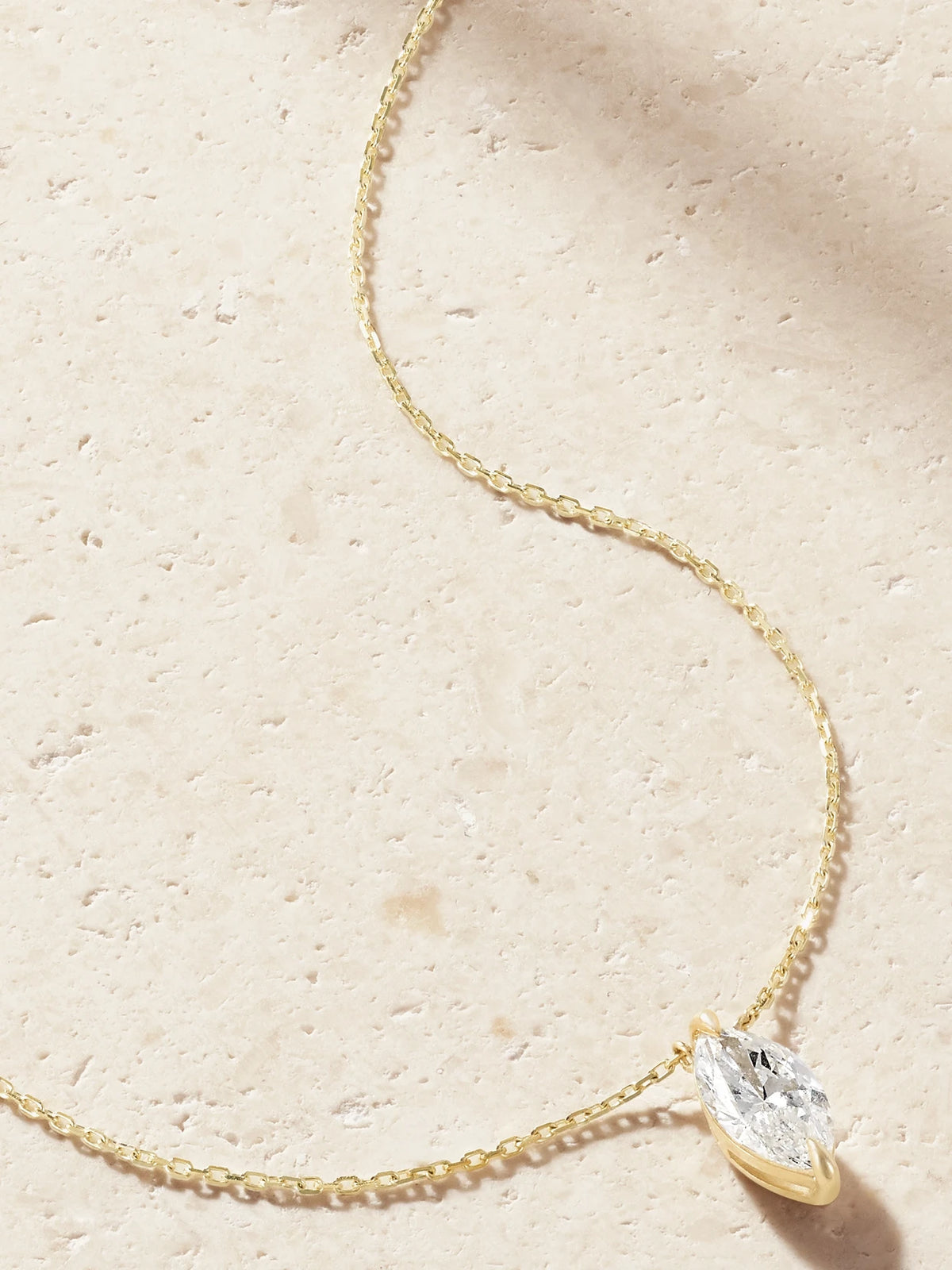 Persée 9-karat Gold Diamond Necklace