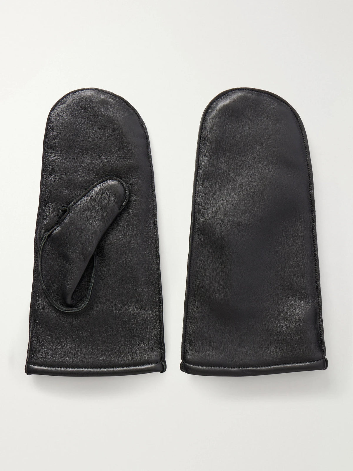 The Row Niles Leather Gloves