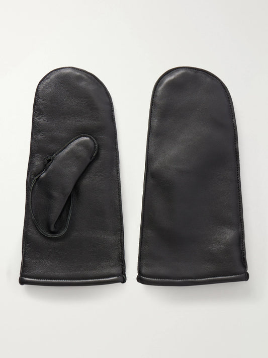 The Row Niles Leather Gloves