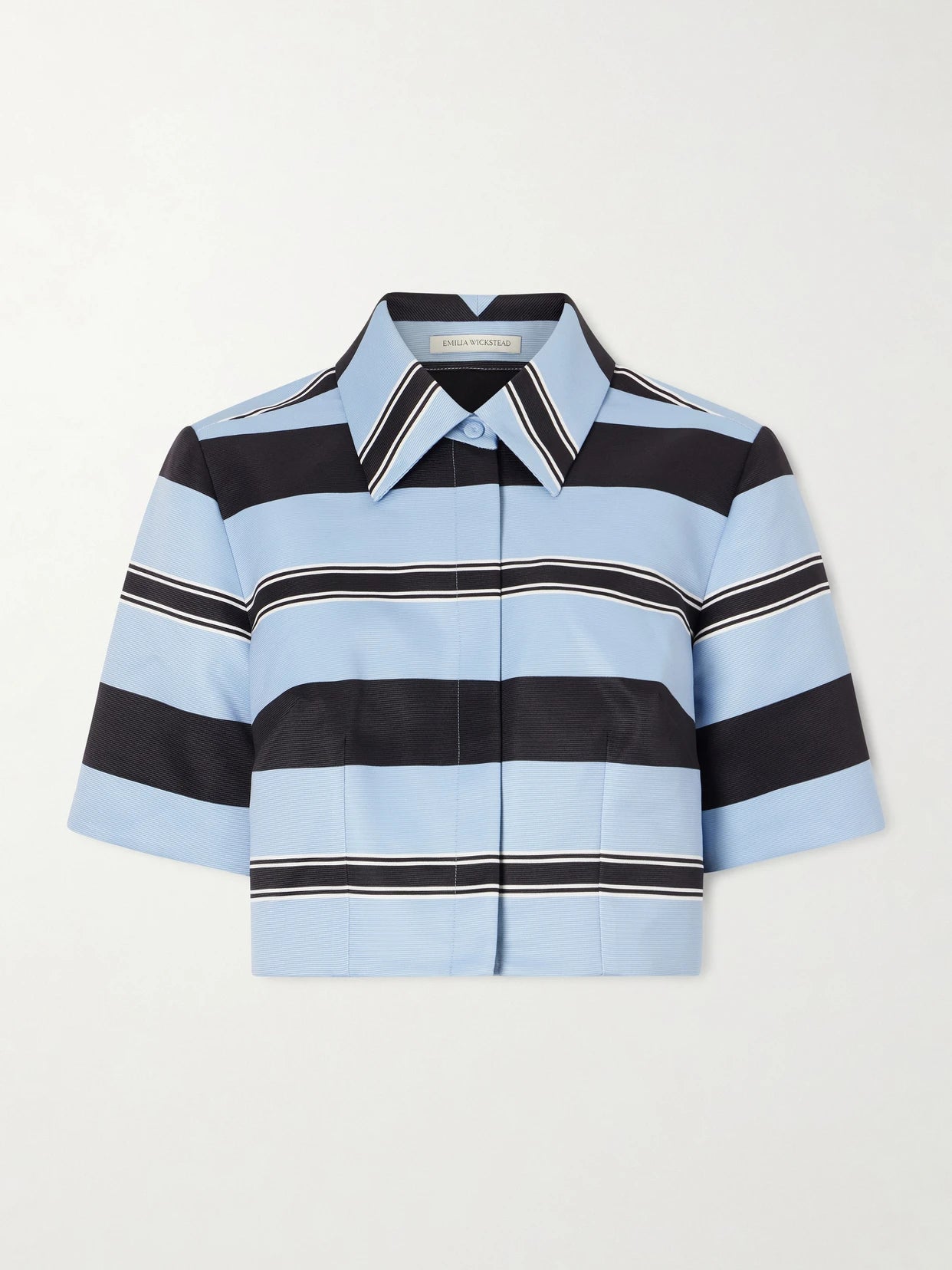 Natalie Striped Twill Shirt