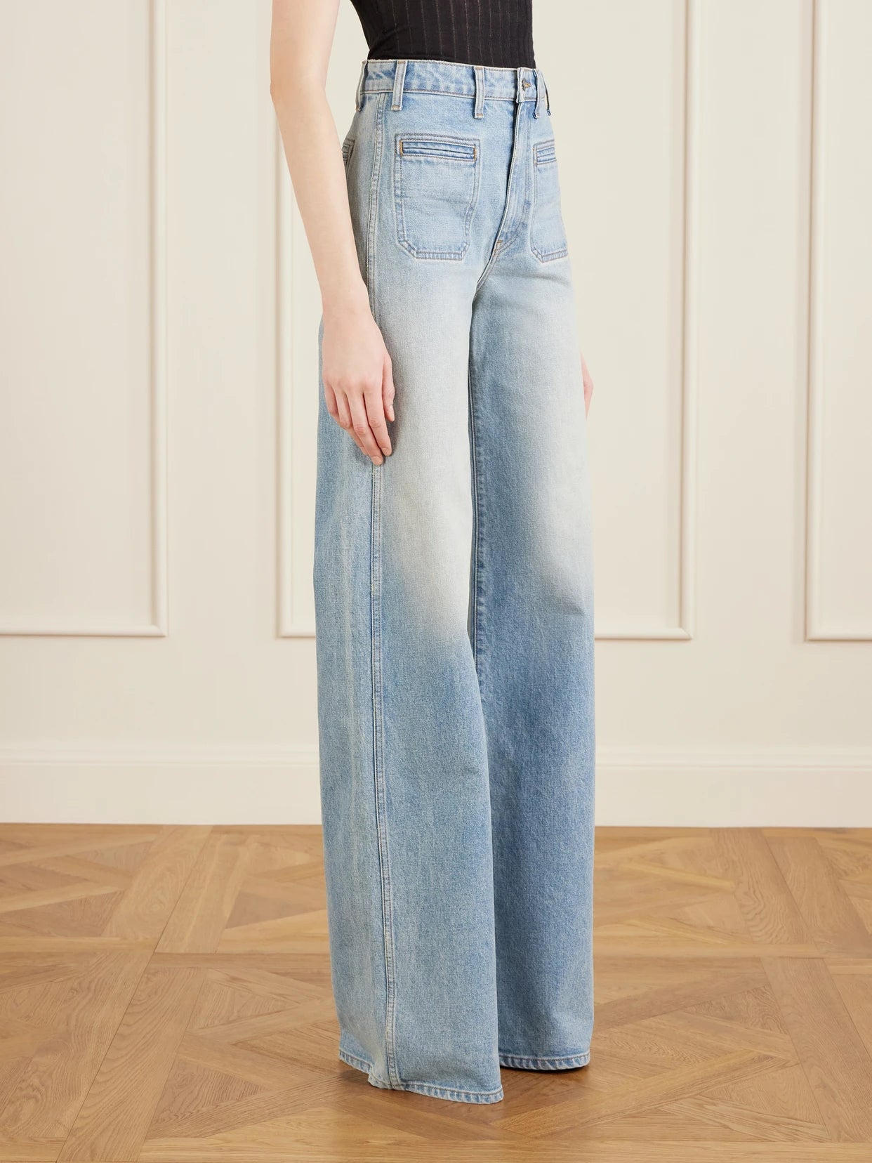 Delmonico High-rise Wide-leg Jeans