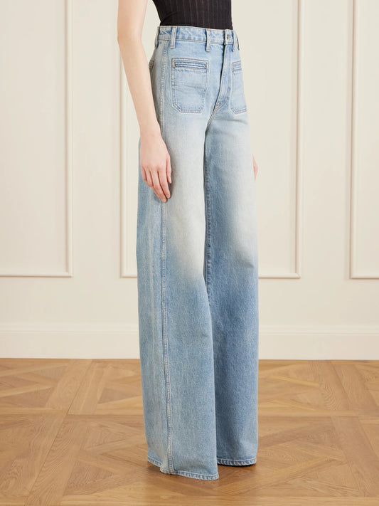 Delmonico High-rise Wide-leg Jeans