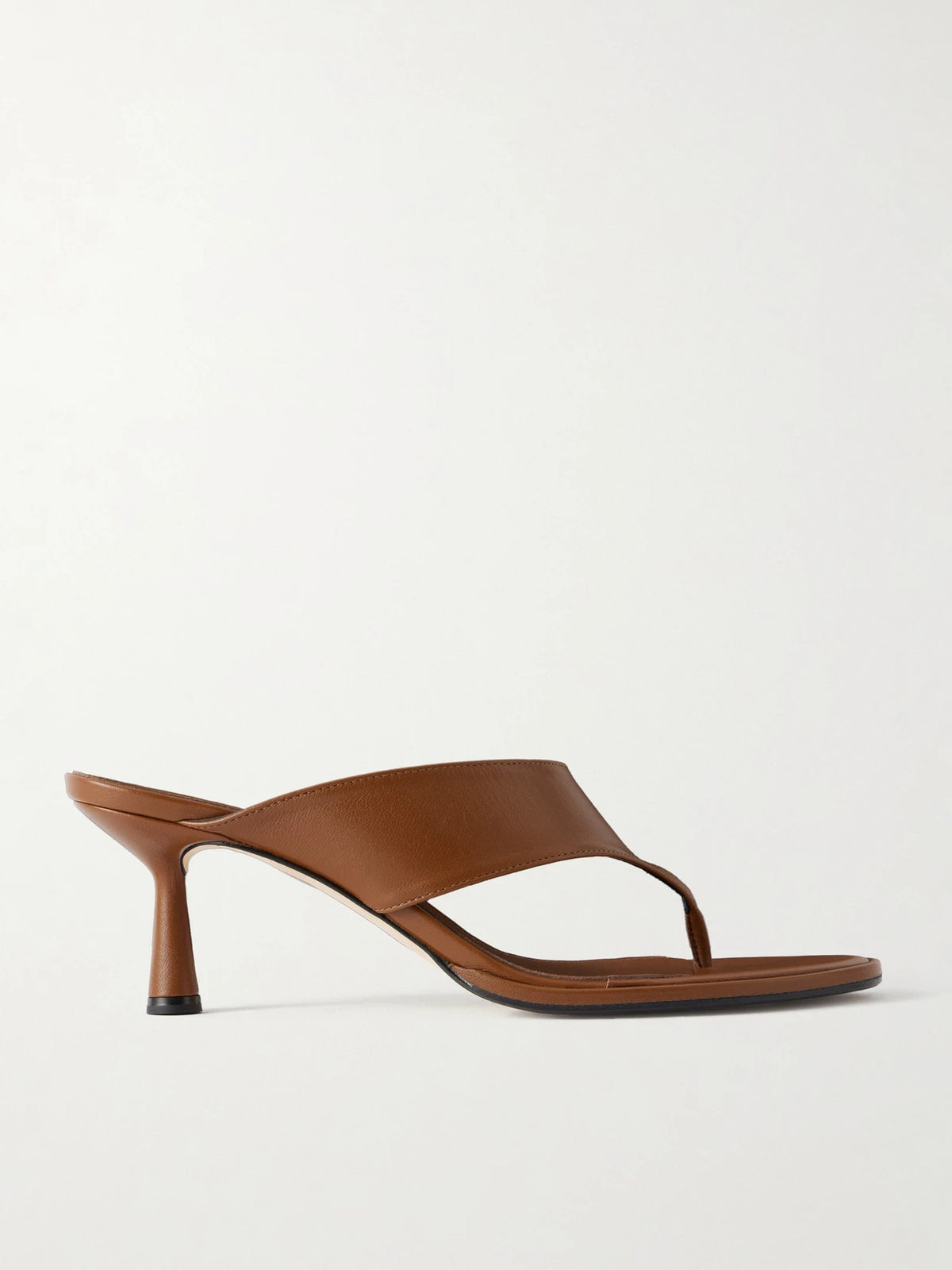 Olenna 65 Leather Thong Sandals
