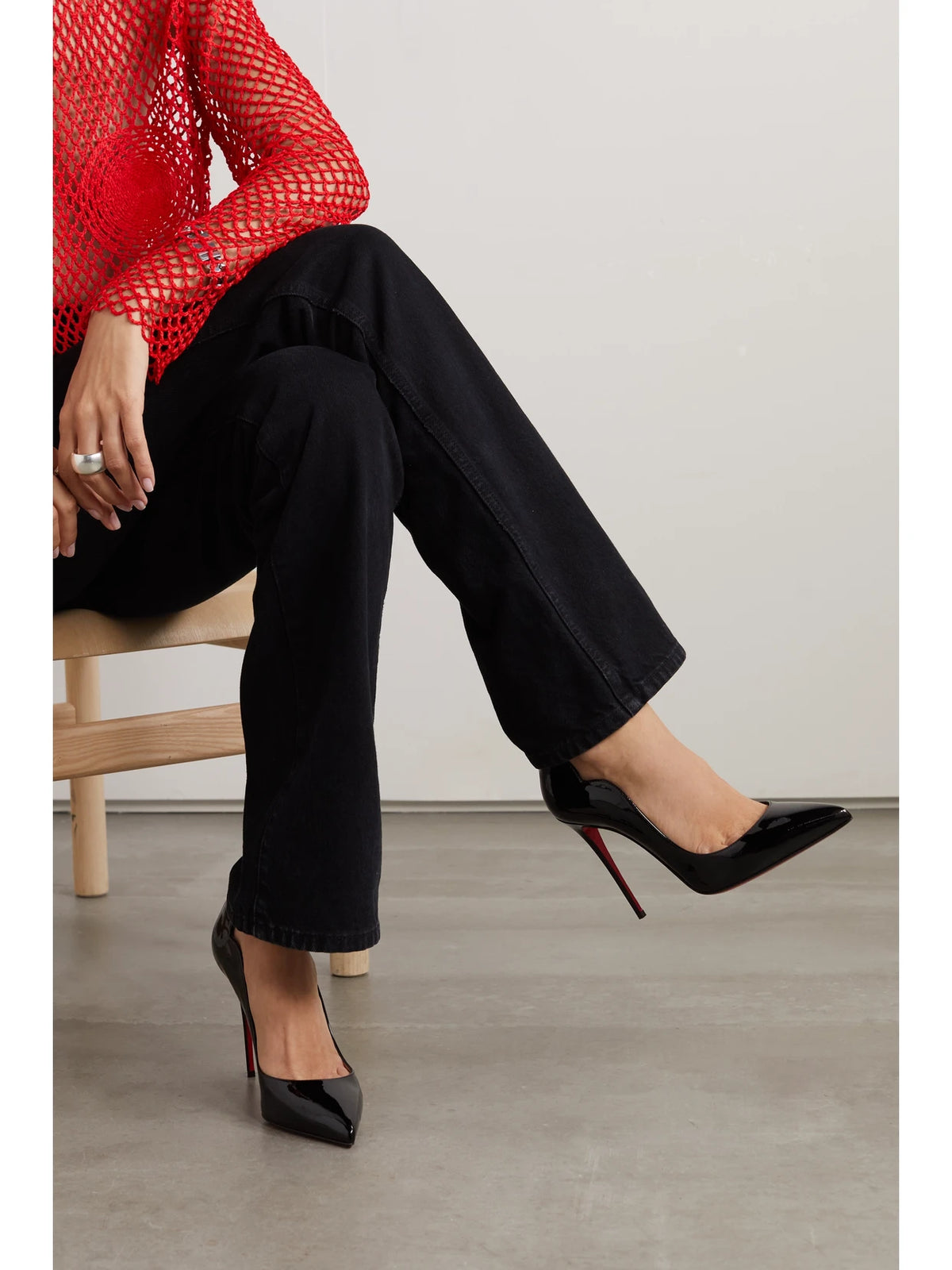 Hot Chick 100 Patent-leather Pumps
