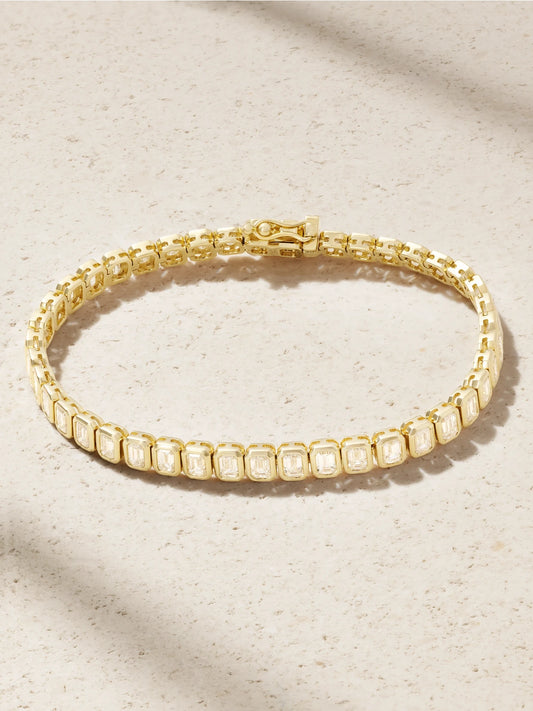 Anita Ko 18-karat Gold Diamond Tennis Bracelet