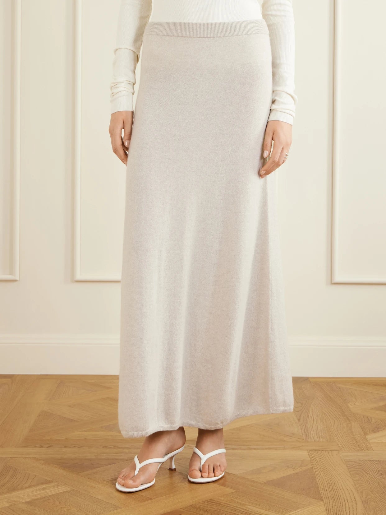 Dolly Cashmere Midi Skirt