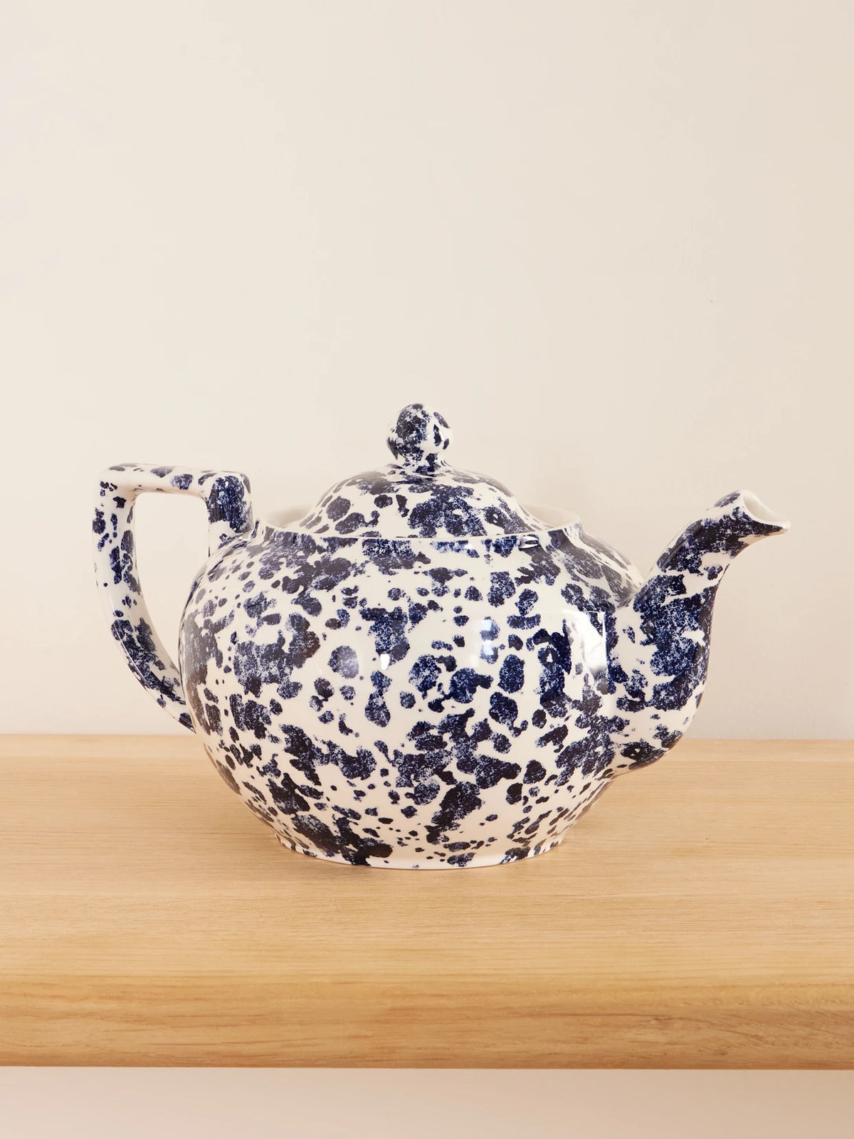 + Burleigh Marble-effect Earthenware Teapot