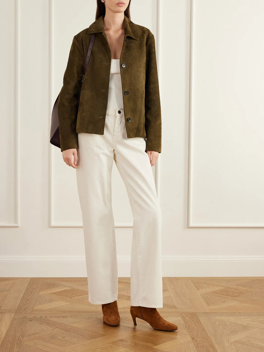 Image of Boots. Product name - Uma 60 Leather Ankle Boots in Tan colour by brand - Proenza Schouler