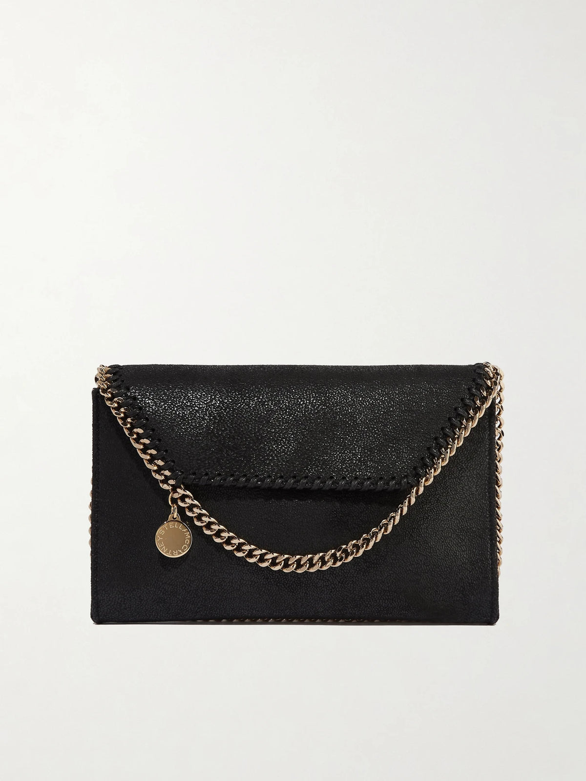 Falabella Mini Vegetarian Brushed-leather Shoulder Bag
