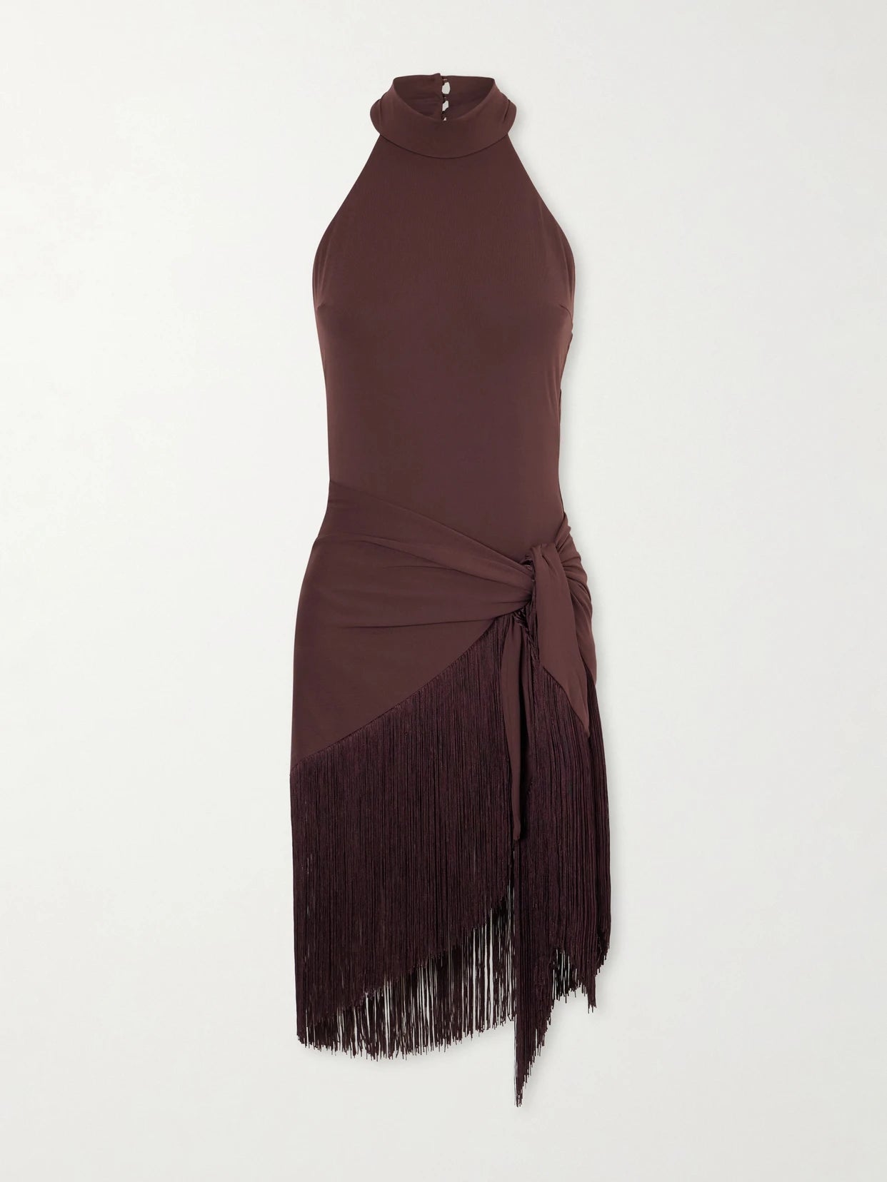 Artemis Swimsuit And Fringed Pareo Set
