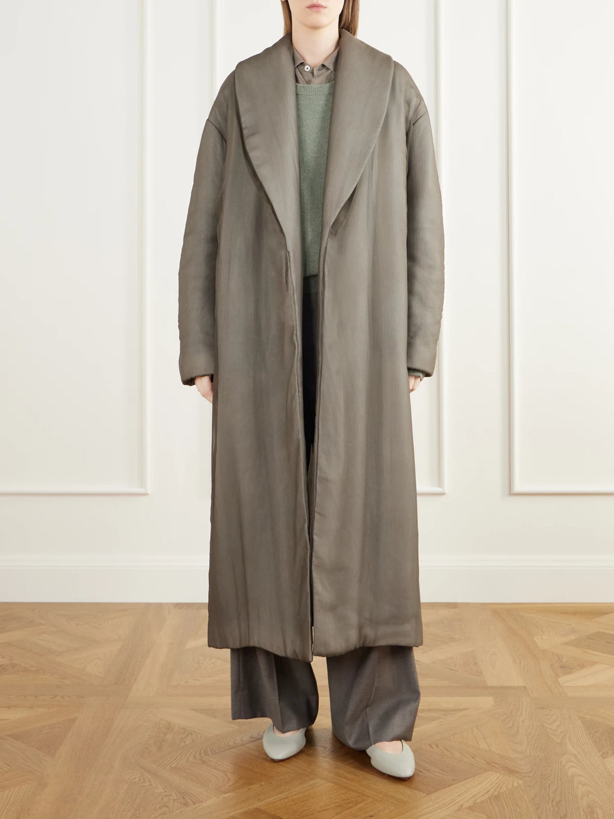 Ruohan Mergui Silk-gauze Coat