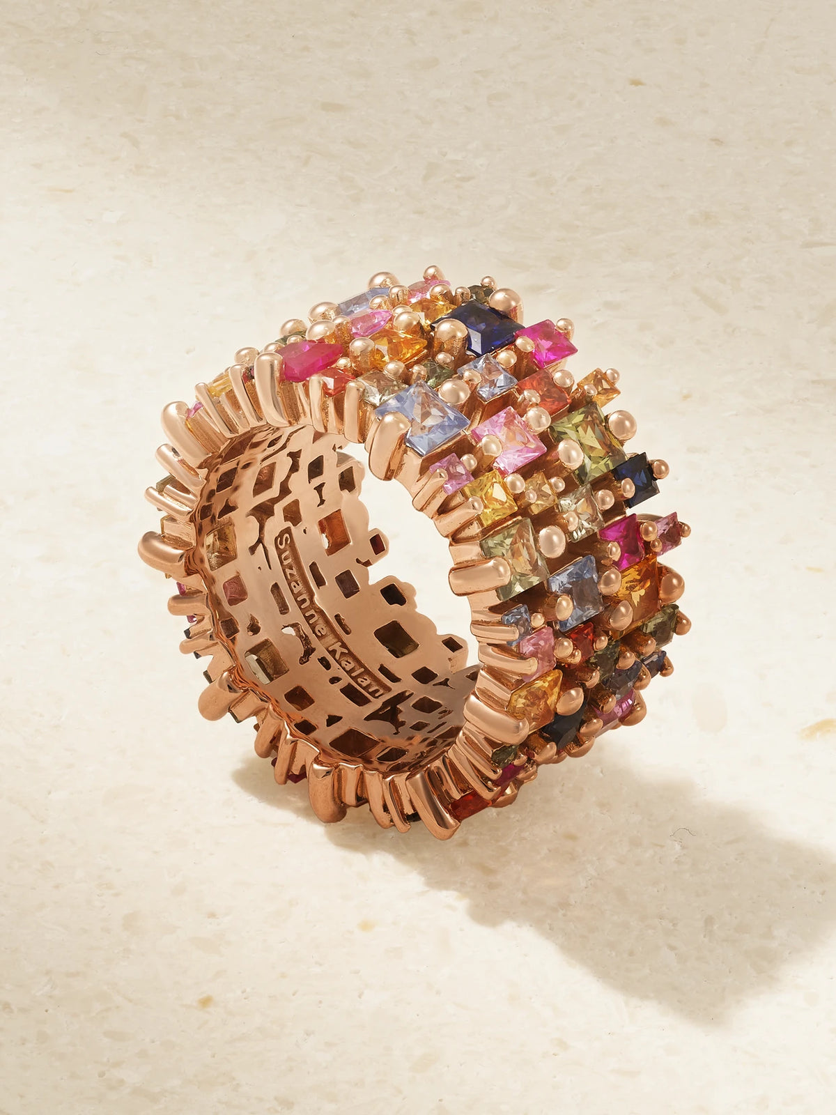18-karat Rose Gold Sapphire Ring