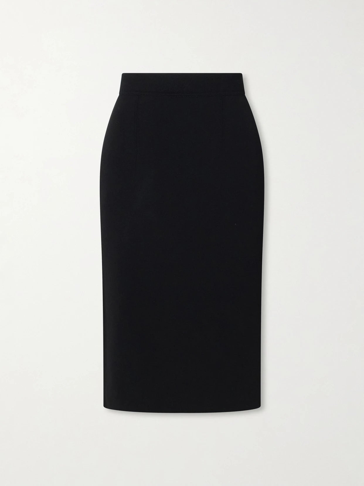 Crepe Knee-length Skirt