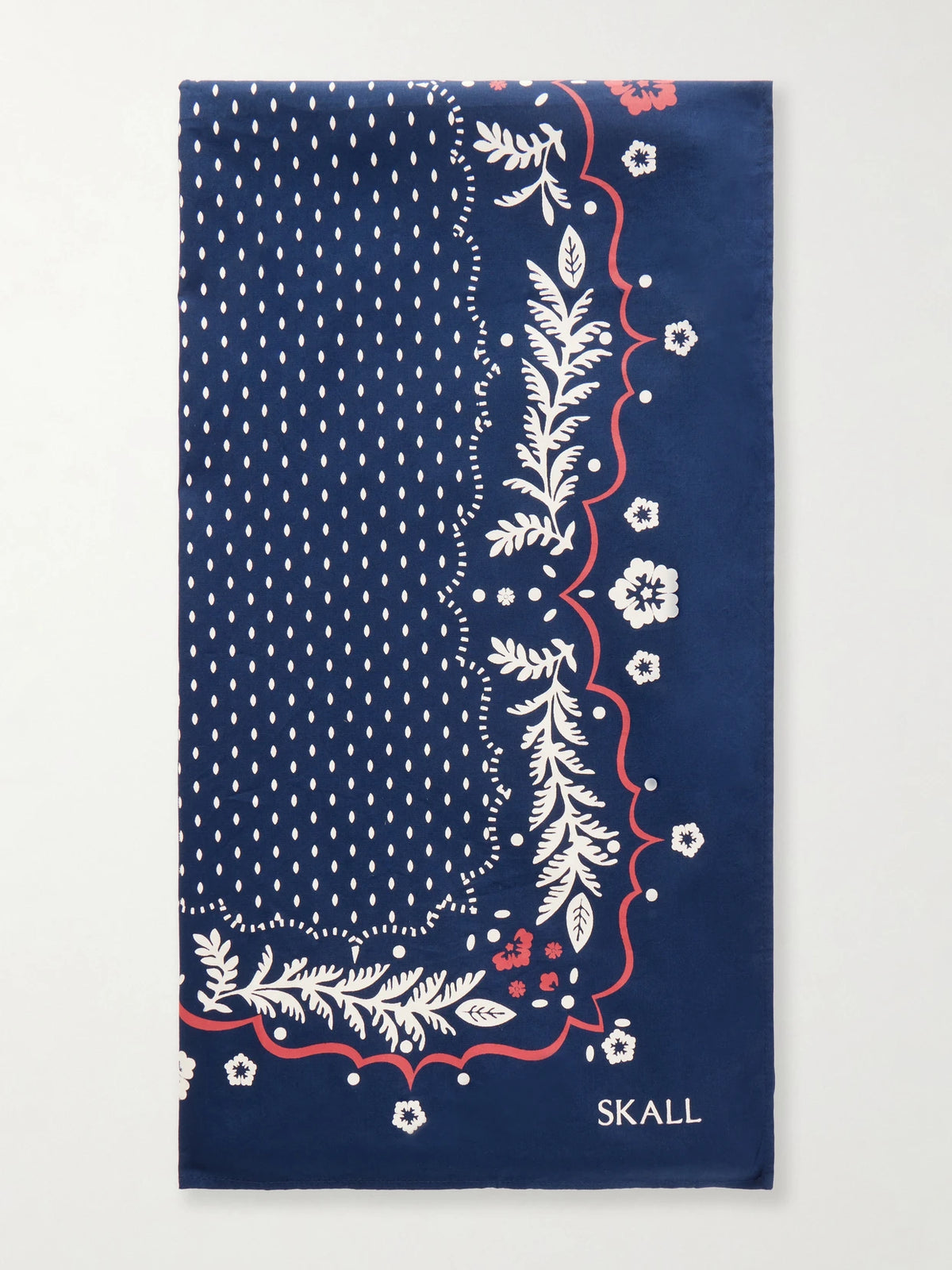 Juniper Printed Organic Cotton Scarf