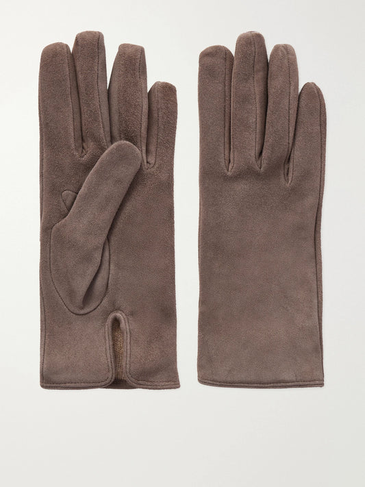 Nour Hammour Suede Gloves
