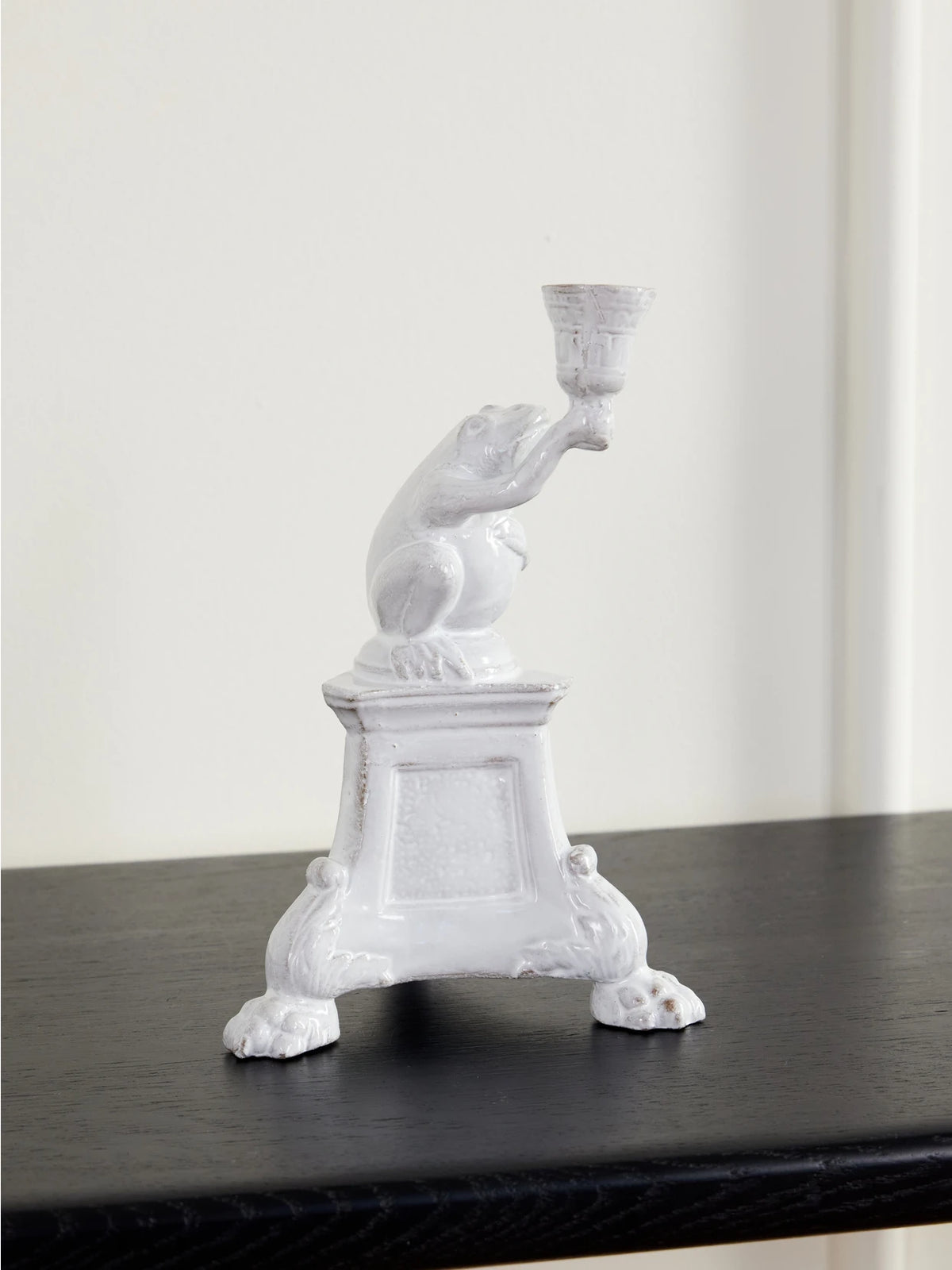 Astier De Villatte Grenouille Monument Porcelain Incense Holder