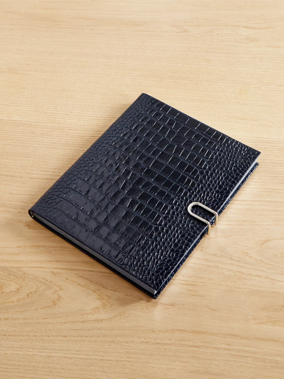 Portobello Mara Croc-effect Leather Diary