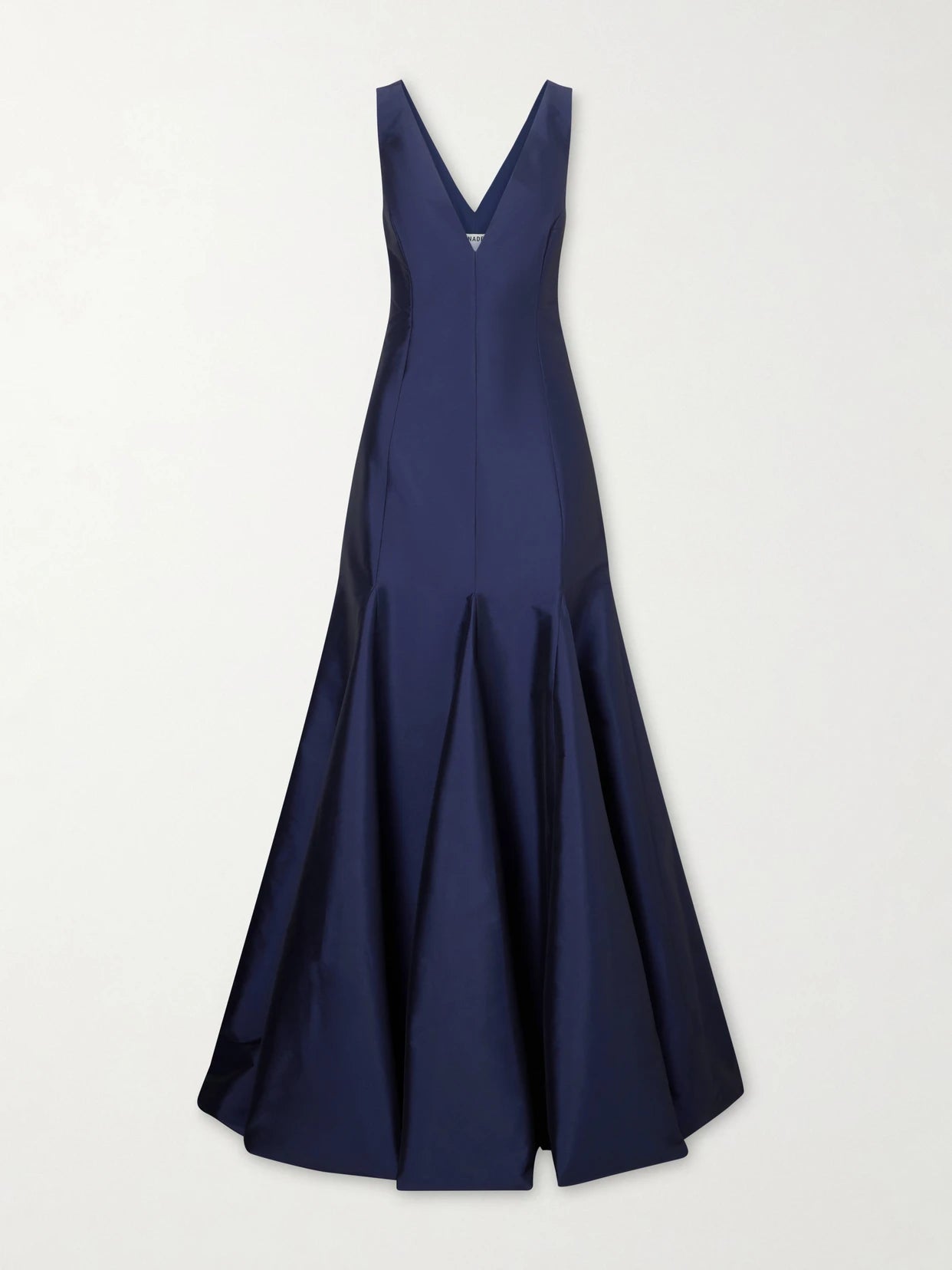 Aurelia Paneled Crepe Gown