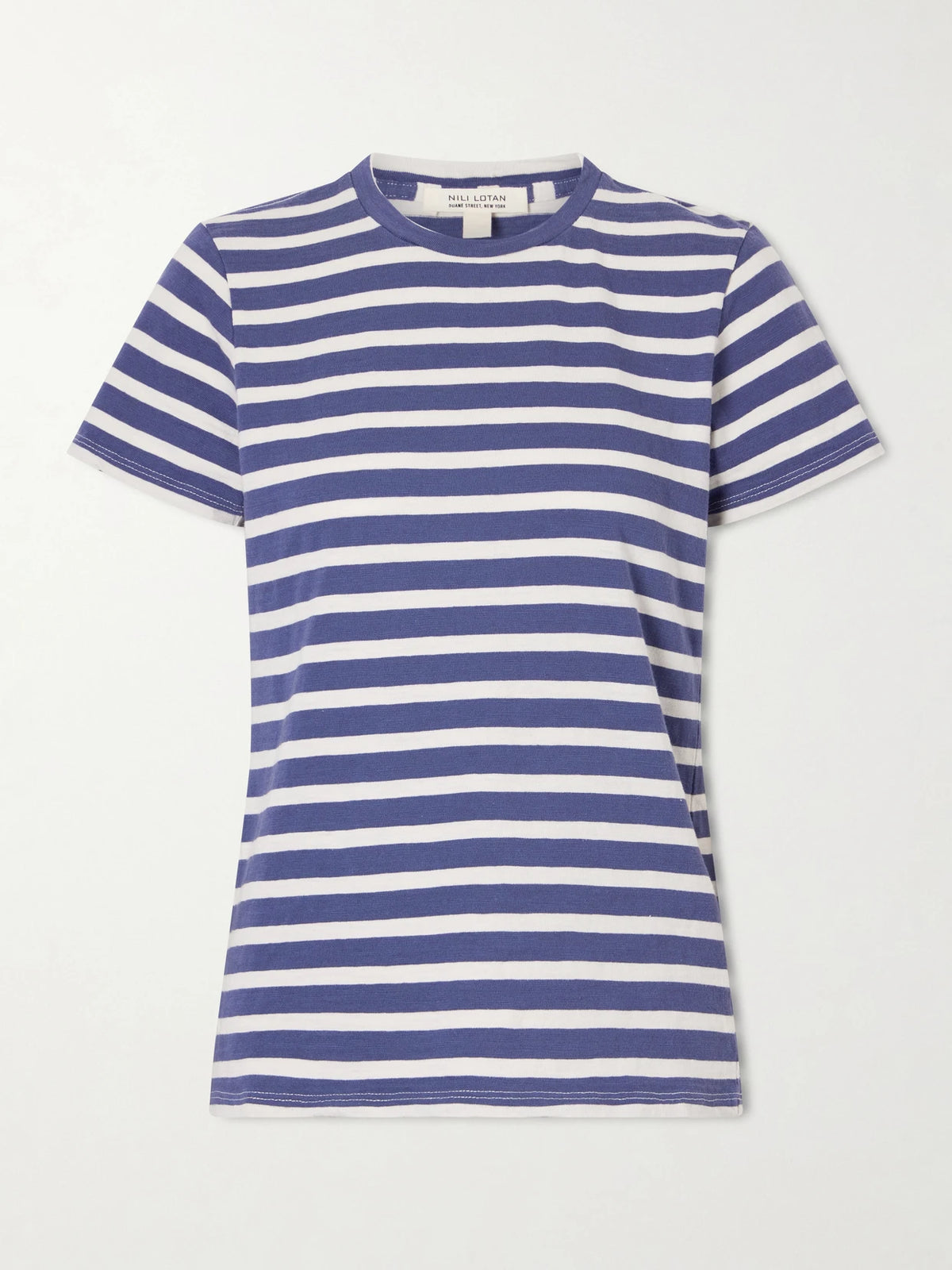 Nili Lotan Lana Striped Cotton T-shirt
