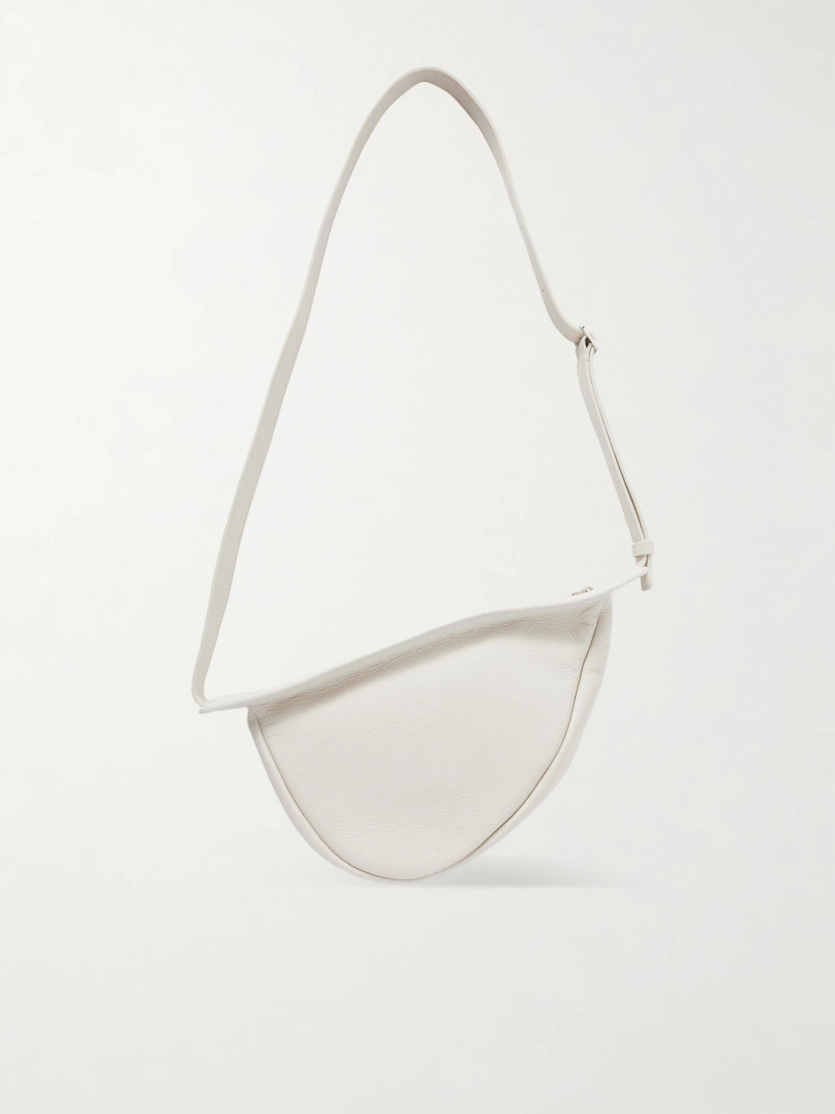 Slouchy Banana Small Textured-leather Shoulder Bag