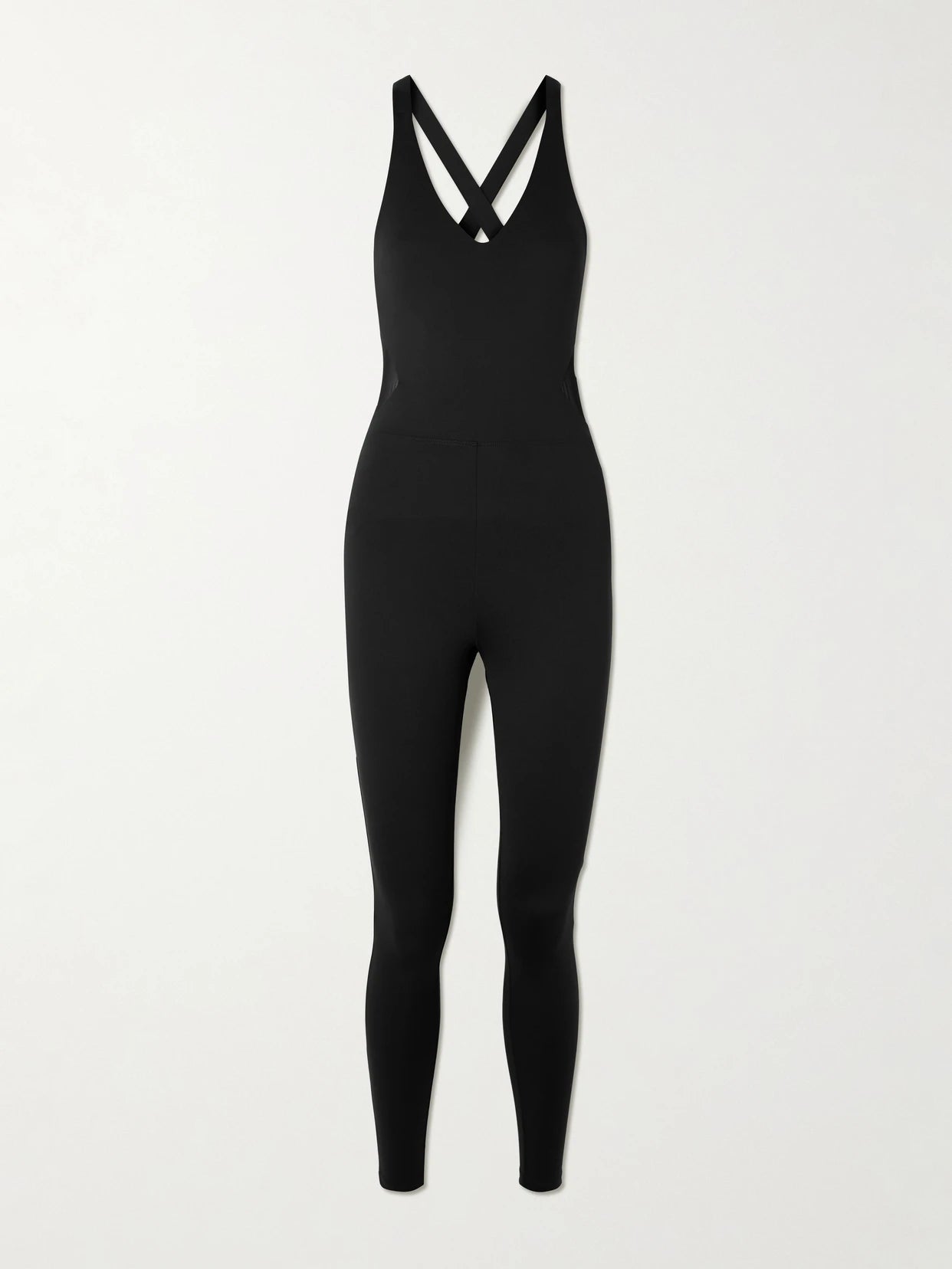 Graham Tulle-trimmed Stretch-jersey Jumpsuit