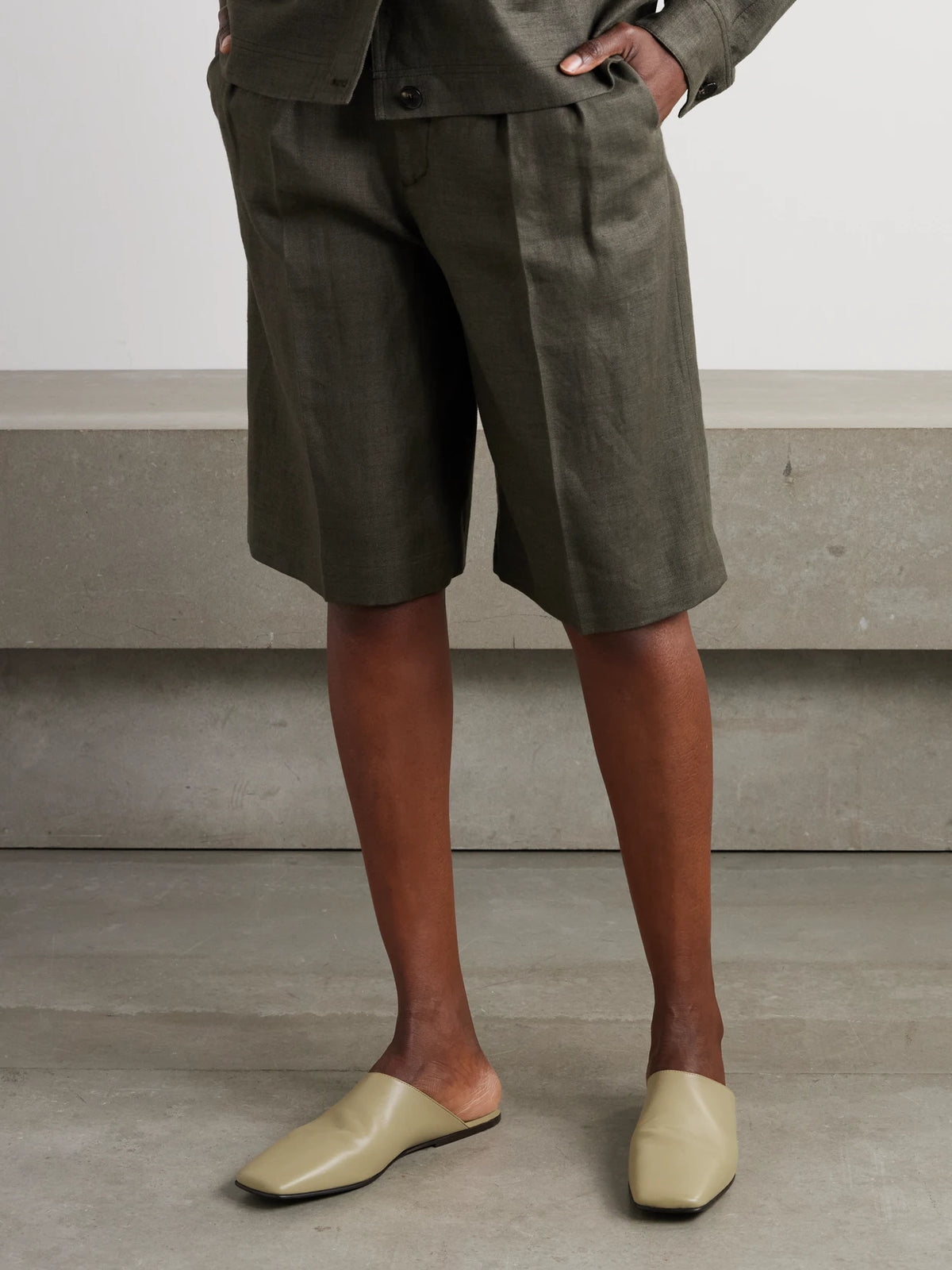 Alba Leather Slippers