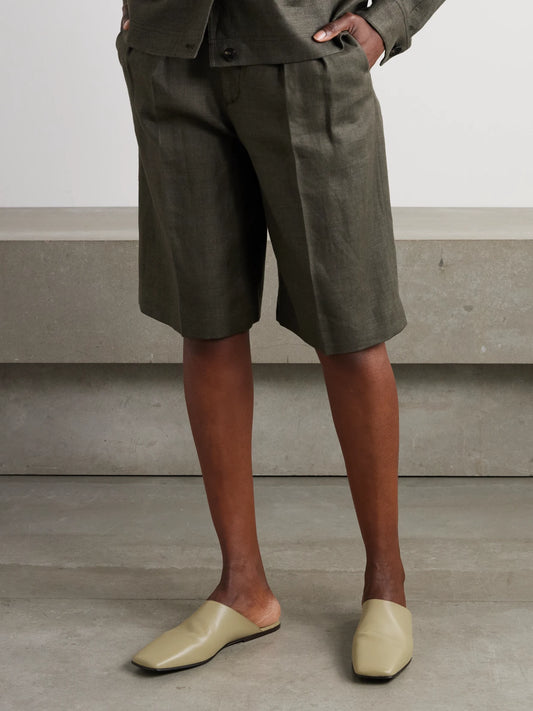 Alba Leather Slippers
